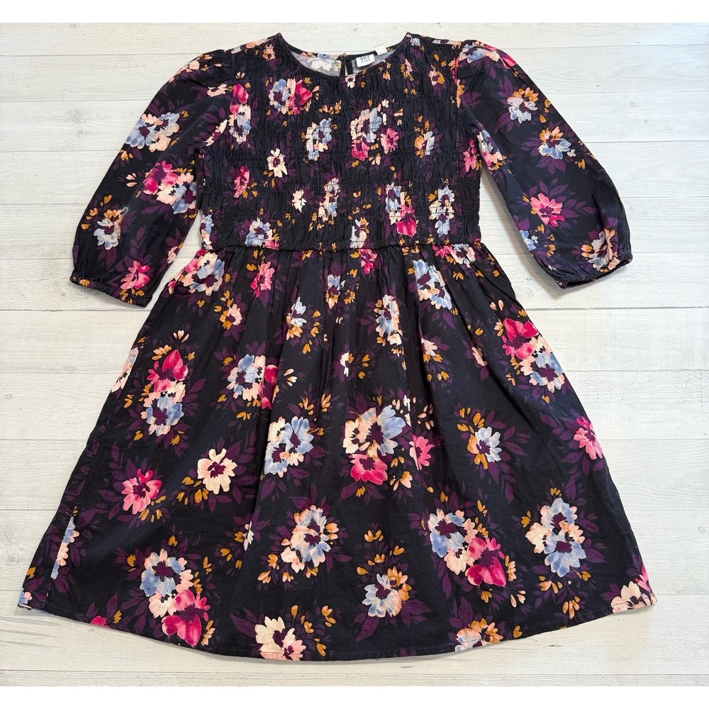 GAP girls‎ floral cotton dress XL